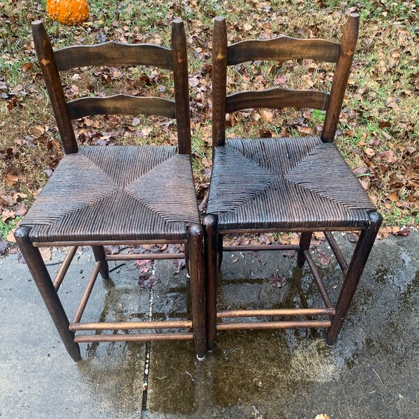 Ladder Back Chairs Etsy