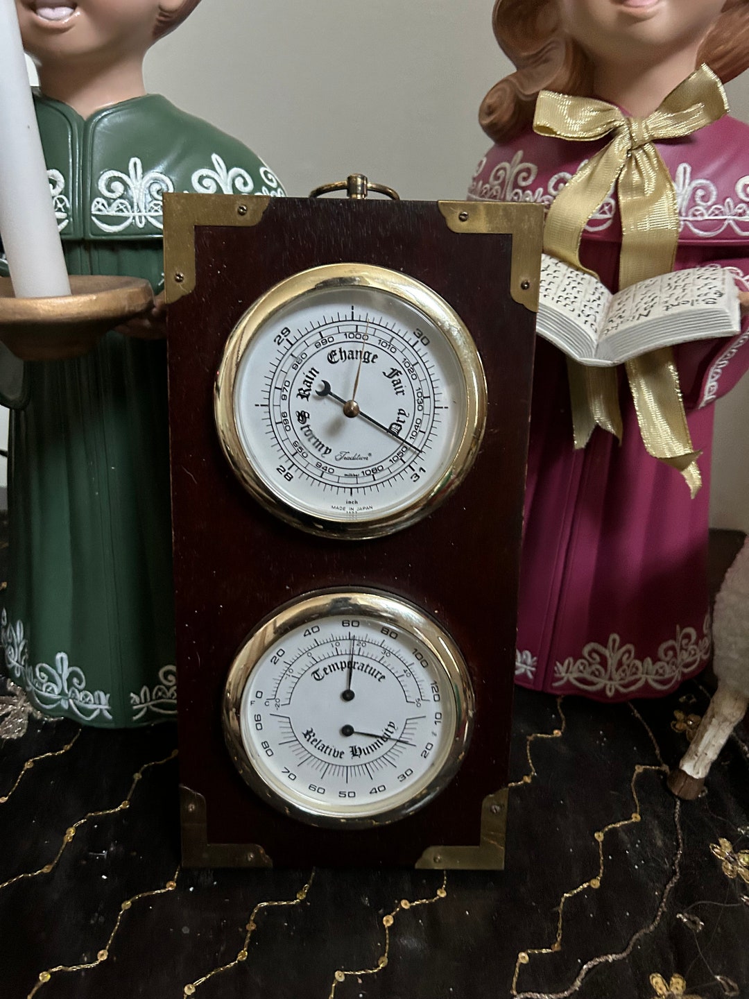 Vintage Tradition Japanese Barometer Etsy