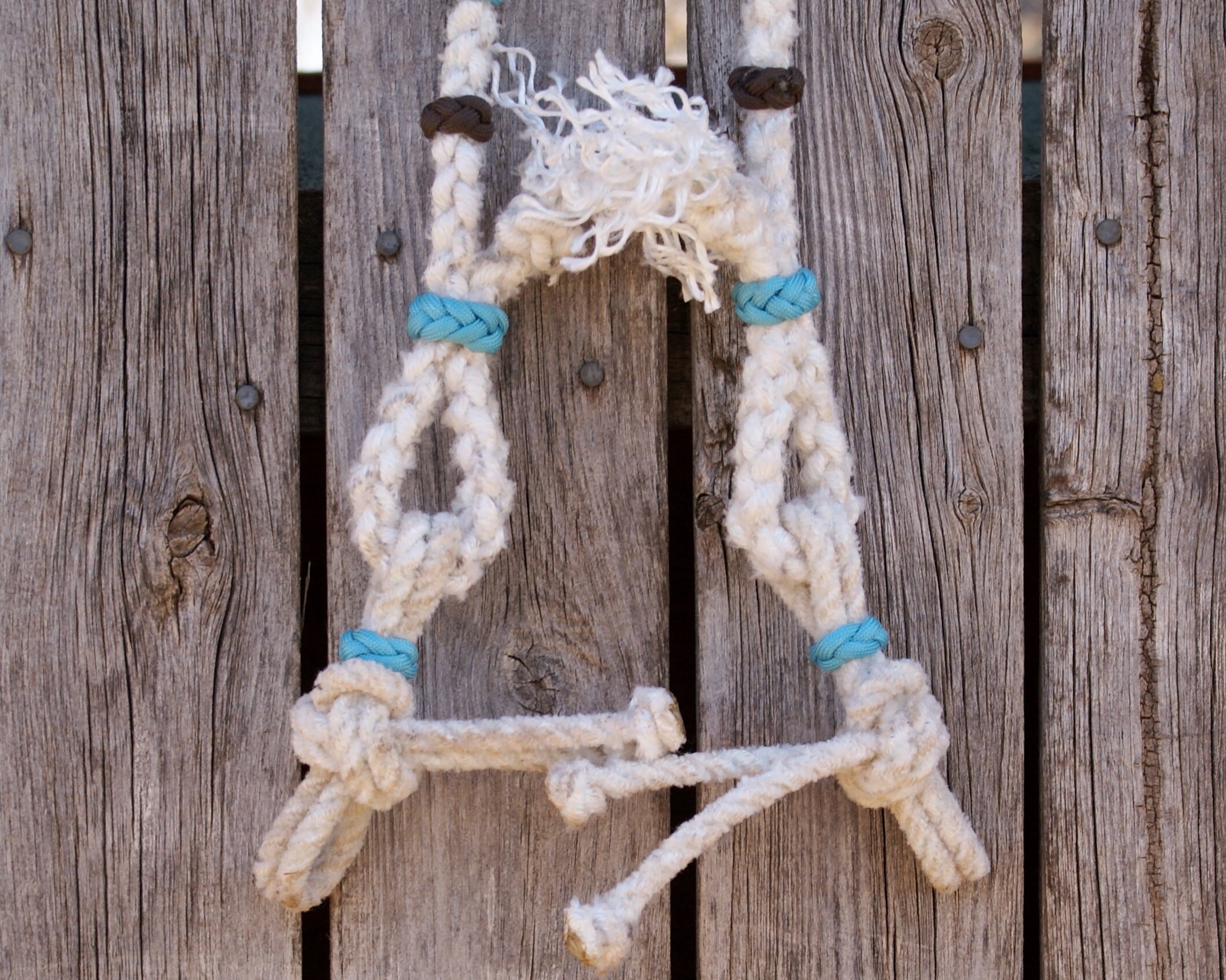 Hand-braided Nylon Ranch Rope Romal Rein Extra Long 60 Long Reins ...