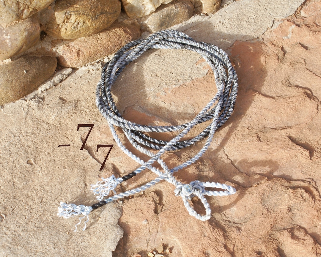 Pair of Handmade Lariat Rope Working Ranch Cowboy Tie Strings Steer