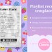 Spotify Playlist Template for Instagram- Instagram Templates- Canva ...