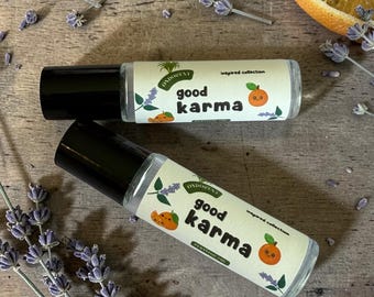 Good Karma Perfume - Inspired by Karma by Lush, Travel Size Perfume, Designer Inspired Rollerball Perfume