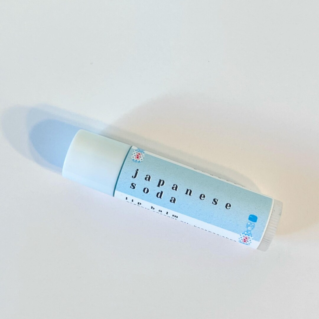 Ramune Lip Balm Japanese Soda Ramune Flavored Boba Lip Etsy