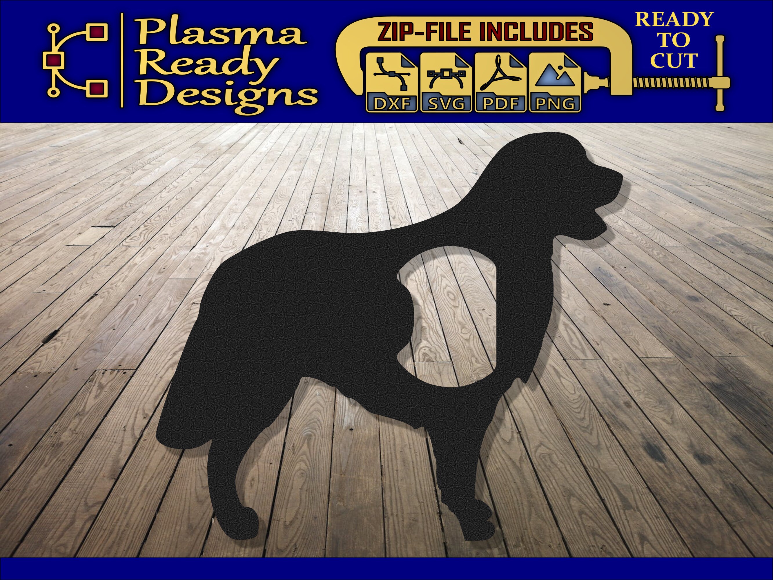 Lab Bottle Opener SVG/DXF Digital Download Laser CNC Plasma Waterjet