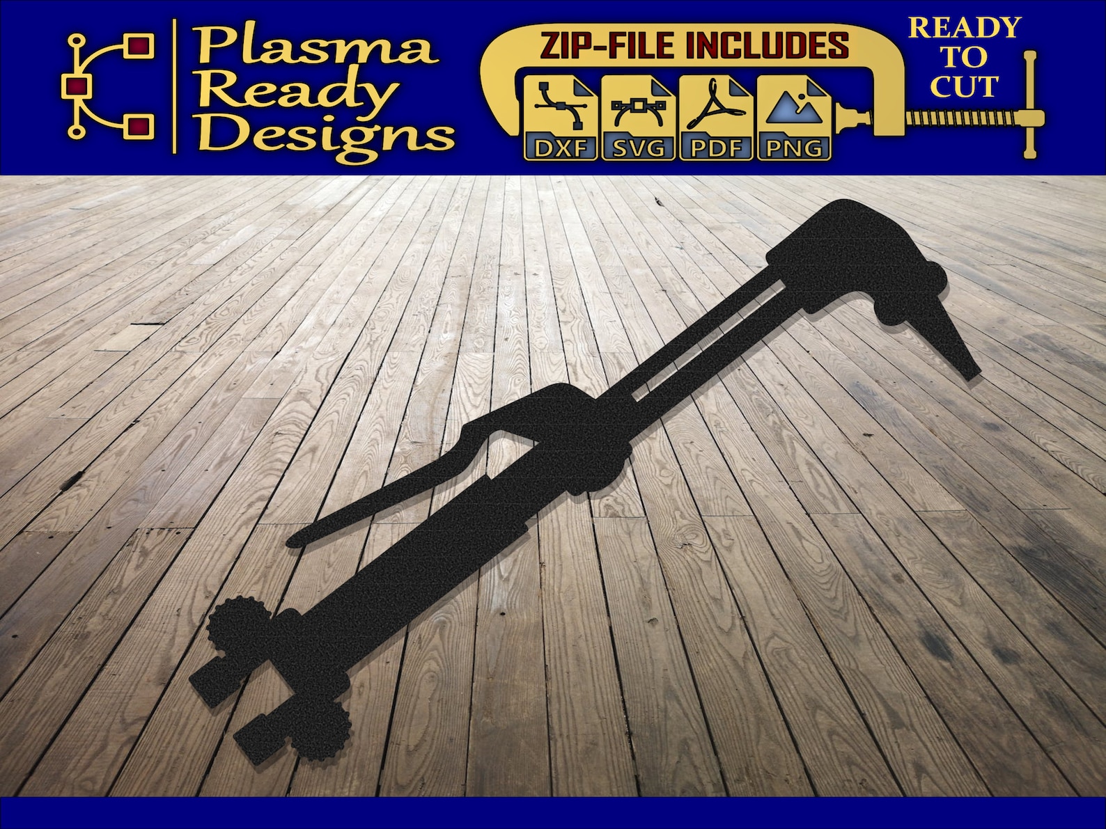 Cutting Torch SVG/DXF Digital Download Laser CNC Plasma Waterjet