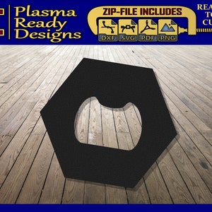 Nut Bottle Opener - SVG/DXF - Digital Download - Laser CNC Plasma Waterjet - Nut Dxf - Nut Svg