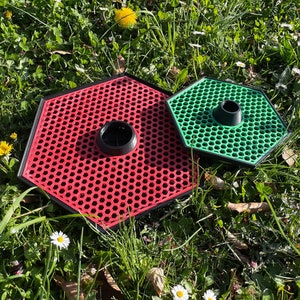 Bee Feeder Set Base mit Gitter 5L & 1,5 / 2L Süßwasser und Sirup automatischer Bee Feeder Help Nature Strive KEINE Flasche enthalten Bild 1