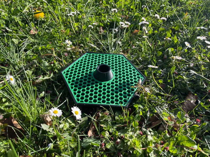 Bee Feeder Set Base mit Gitter 5L & 1,5 / 2L Süßwasser und Sirup automatischer Bee Feeder Help Nature Strive KEINE Flasche enthalten Bild 4