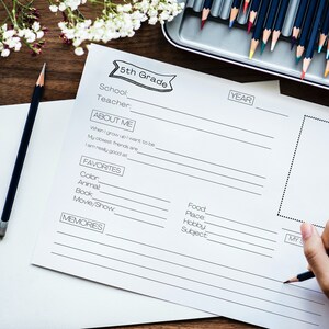 Vorstellungsgespräch 5th | Back To School Andenken (Digitaler Download)