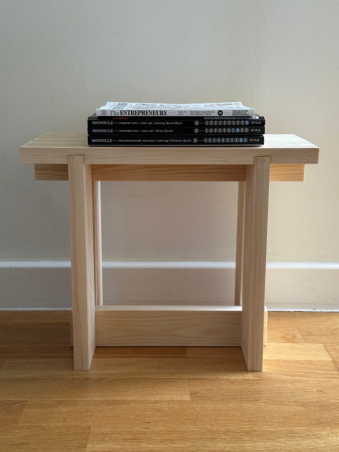 Wooden Side Table/ Coffee Table - Etsy