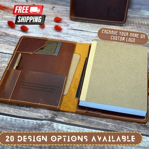 Leather Custom Engraved Journal, Personalized Journal, Custom Journal ...