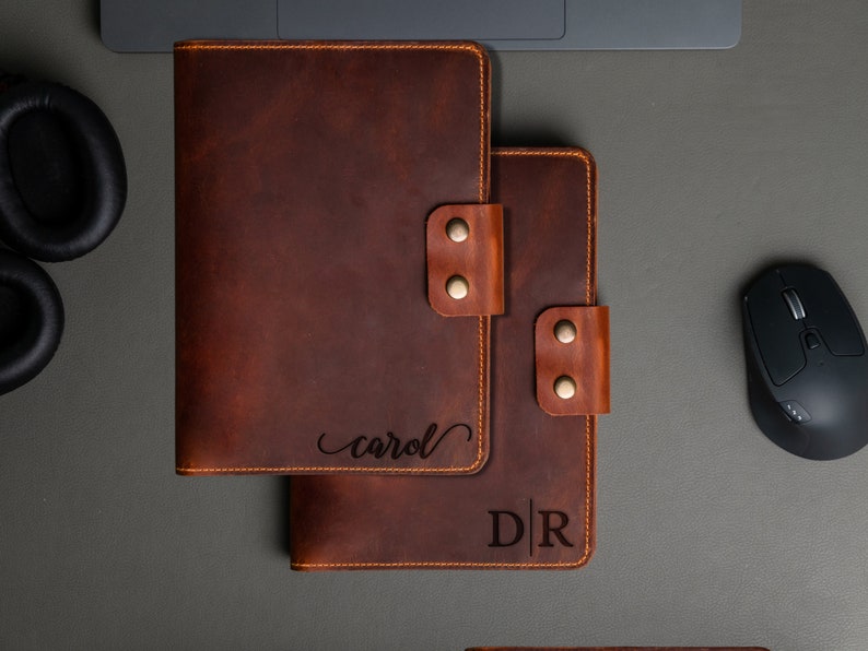 Leather Custom Engraved Journal Personalized Journal Custom Etsy