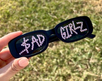 Sad Girlz Glasses | Junior H Glasses | Junior H | Extssy Model | Sad Girlz 4 Life | Personalized Junior H Glasses