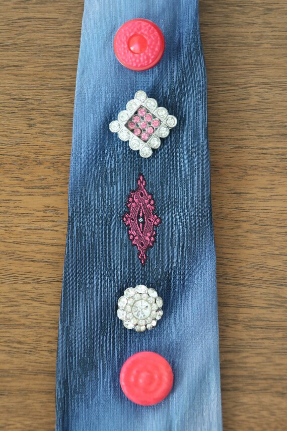 Multi-Color Button Tie #3 - image 2