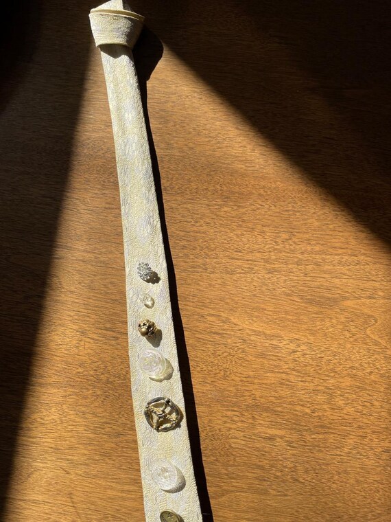 Ivory Button Tie #2 - image 7