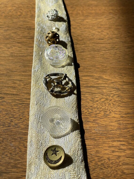 Ivory Button Tie #2 - image 3