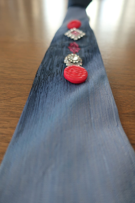 Multi-Color Button Tie #3 - image 5