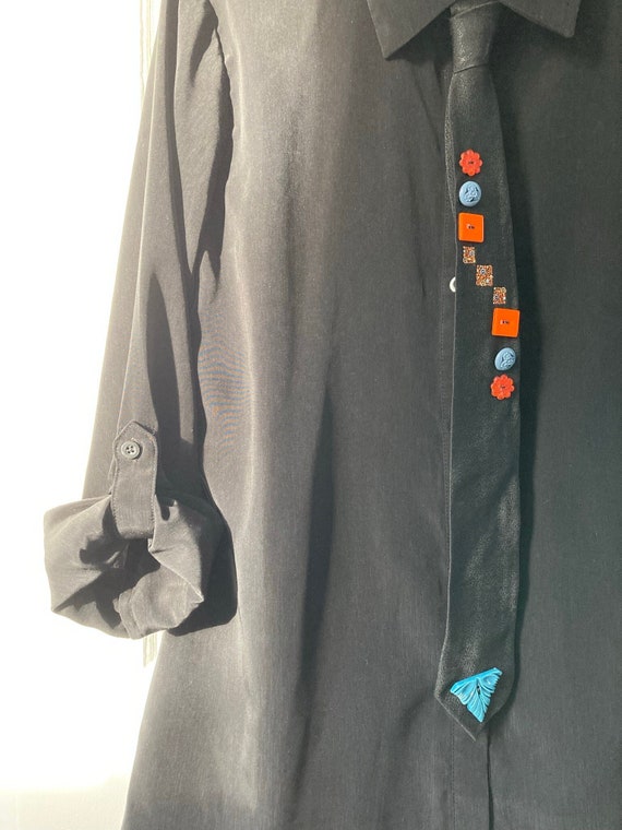 Multi-Color Button Tie #2 - image 6