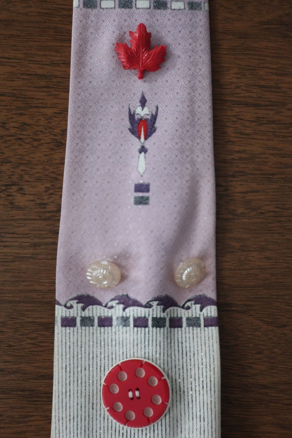 Multi-Color Button Tie #1 - image 3