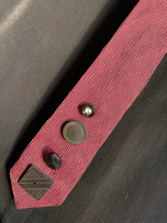 Red Button Tie #4 - image 9