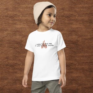 Toddler Short Sleeve Tee - That&#39;s Who I Praise - 100% cotton - God&#39;s Got My Back