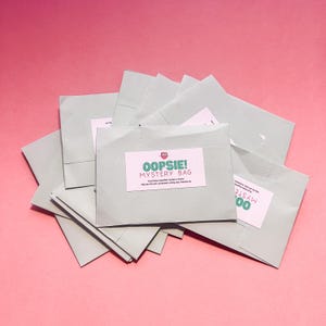 imperfect sticker, oopsie, mystery bag, gift for friend, affordable sticker, mystery pack