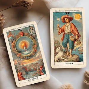 Soul Path Tarot – Modern Rider-Waite Style with Guidebook – Intuitive Spiritual Deck