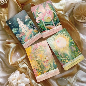 Deep Soul Tarot Card – 78 Card Spiritual Deck with Guidebook