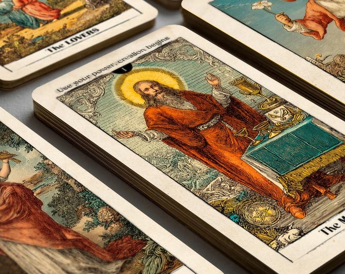 Soul Path Tarot Card – 78 Card Classic Deck with Guidebook