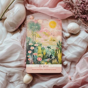 Tarot del Alma Profunda – Diseño de Collage Moderno con Guía – Baraja de Lectura Intuitiva