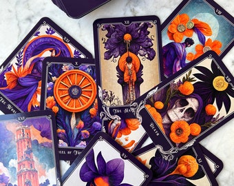 Floral Dance Tarot Deck: 78 Card Deck with Guidebook
