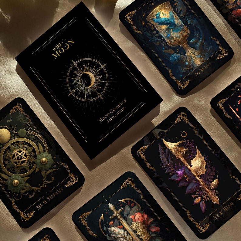 Tarot Deck Tarot Card Deck Tarot Deck With Guidebook Etsy Australia