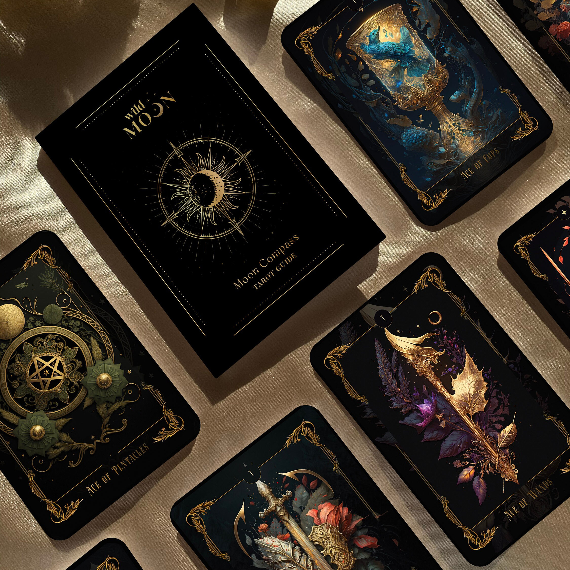 Tarot Deck Tarot Card Deck Tarot Deck With Guidebook Etsy Australia