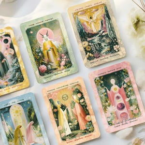 Pastel Aurora Tarot Deck: 78- Tarot Card Intuitive with Guidebook