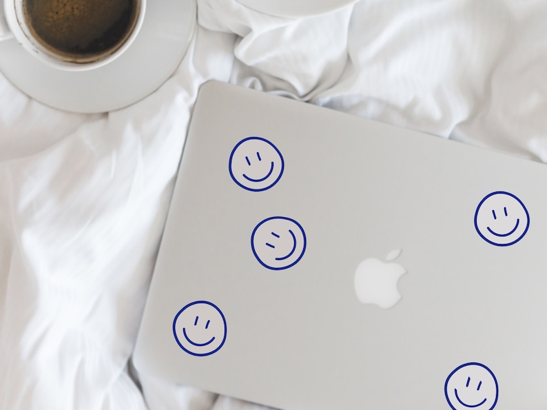 Smile mini Laptopaufkleber