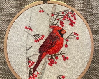 Custom Cardinal Embroidery