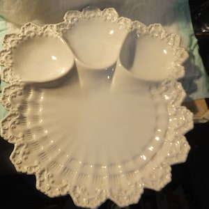 Large serving platter, made in Italy