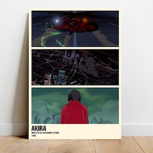 アキラ 1988 大友克洋 日本ちらし映画ポスター フライヤー B5 - Etsy 日本
