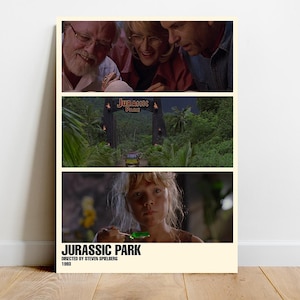 Jurassic Park V2 1993 Premium Poster