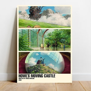 Poster Le château ambulant de Howl's Moving Poster