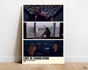 映画『ロスト・イン・トランスレーション』のポスター - Etsy 日本