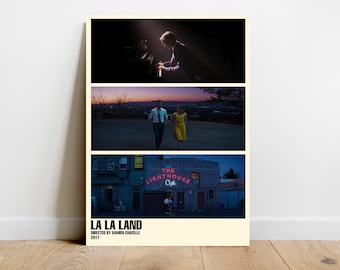 La La Land Poster | Damien Chazelle | Cinema Still | Film Art Print