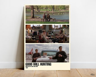 Good Will Hunting V5 Premium Poster