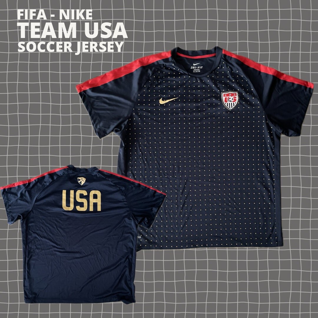 FIFA Nike Team USA Soccer Jersey - Etsy