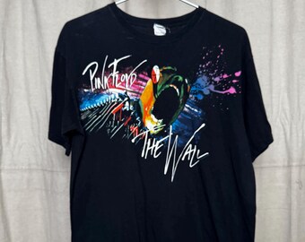 Vintage 90s Pink Floyd the Wall Tour T-shirt / Band Tee / Rock