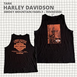 Vintage Tank Top Harley Davidson