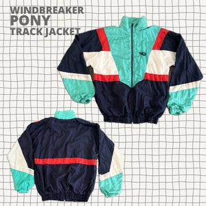 Pony Jacket Vintage Pony Track Jacket 90s Pony Made in Japan Track Top Jacket Size S Etsy Ireland