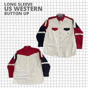 US Western button down