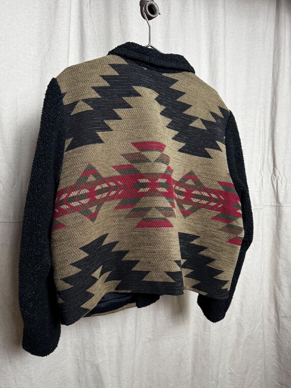 Southwest Pattern Jacket with Fleece - image 7