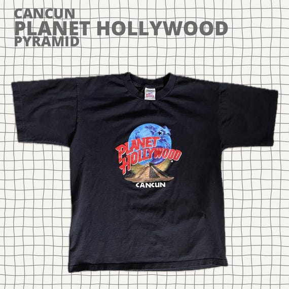 Vintage Planet Hollywood Cancun Tee - image 1